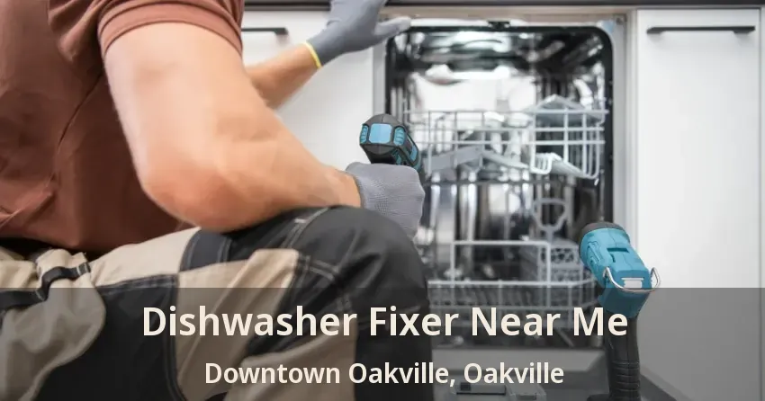 Dishwasher Fixer Near Me Downtown Oakville, Oakville - ON
