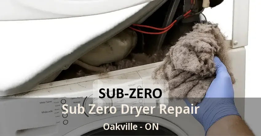 Sub Zero Dryer Repair Oakville - ON