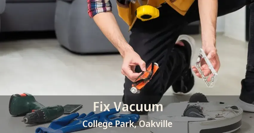 Fix Vacuum College Park, Oakville - ON