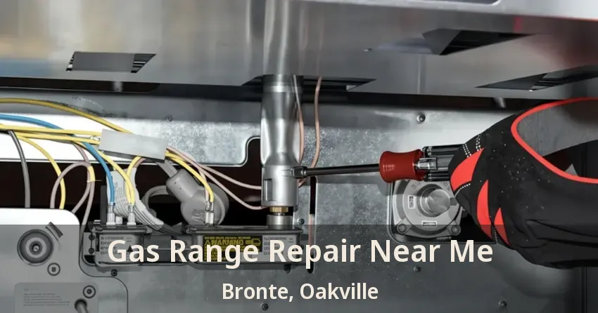 Gas Range Repair Near Me Bronte, Oakville - ON
