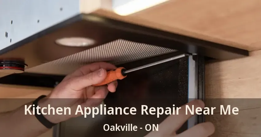 Kitchen Appliance Repair Near Me Oakville - ON
