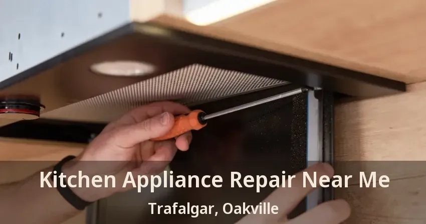 Kitchen Appliance Repair Near Me Trafalgar, Oakville - ON