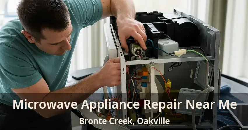 Microwave Appliance Repair Near Me Bronte Creek, Oakville - ON