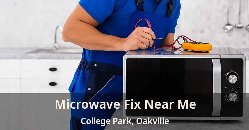 Microwave Fix Near Me College Park, Oakville - ON