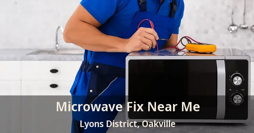 Microwave Fix Near Me Lyons District, Oakville - ON