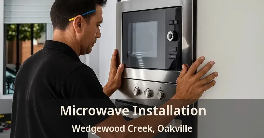 Microwave Installation Wedgewood Creek, Oakville - ON