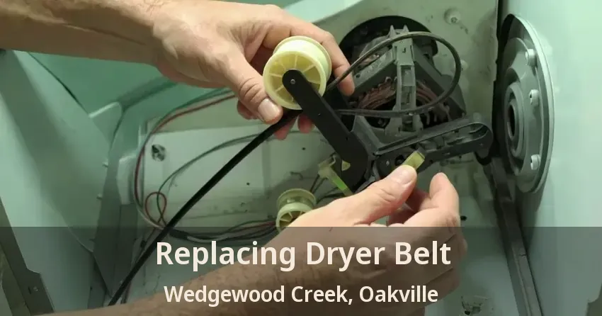Replacing Dryer Belt Wedgewood Creek, Oakville - ON