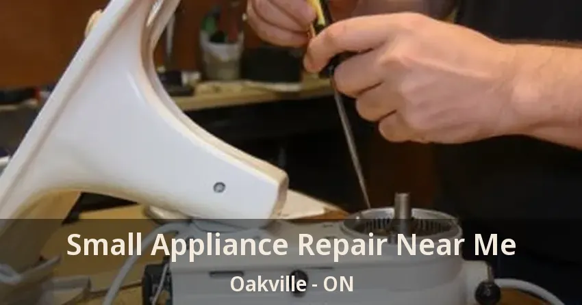 Small Appliance Repair Near Me Oakville - ON