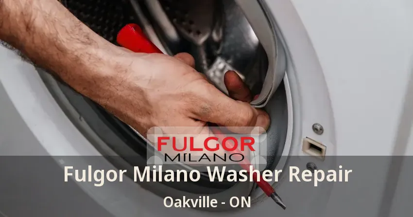 Fulgor Milano Washer Repair Oakville - ON