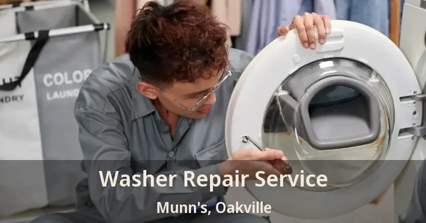 Washer Repair Service Munn's, Oakville - ON